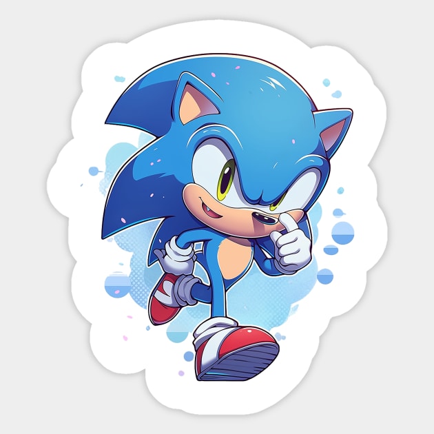 sonic Sticker by lets find pirate